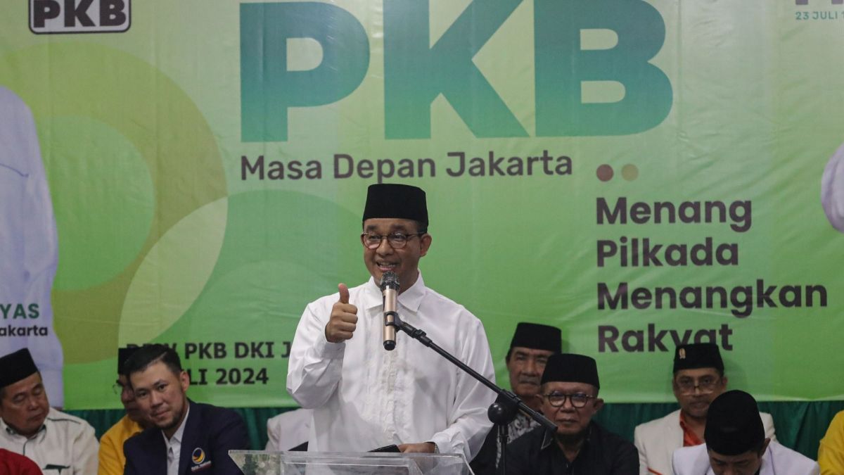 Anies Santai Meski Belum Dapat Rekomendasi PKB dan NasDem Maju Pilkada Jakarta