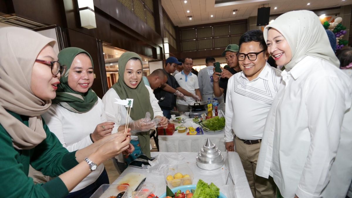 Jelang Harlah PKB, Perempuan Bangsa Gelar Lomba Masak dan Rias Tumpeng