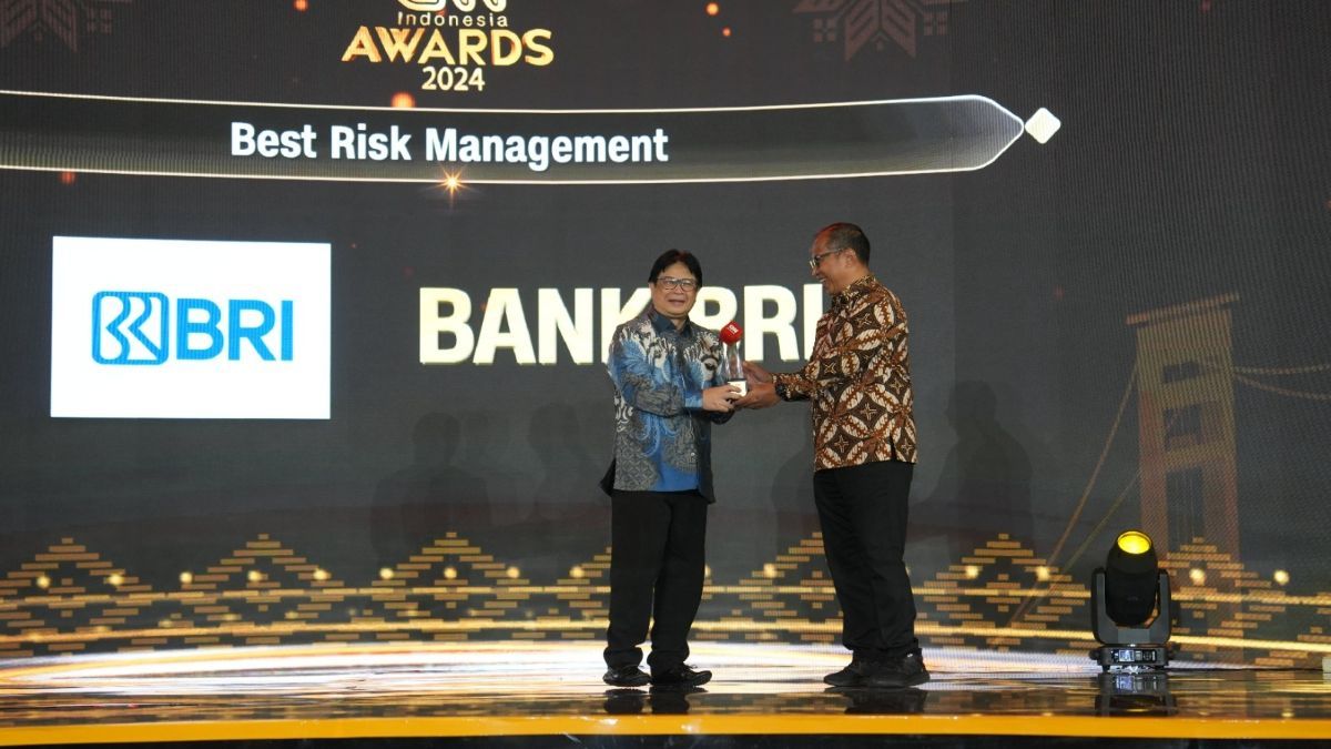 BRI Raih Penghargaan Best Risk Management di CNN Indonesia Awards