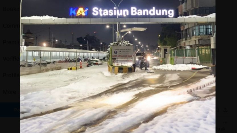 Viral Foto Bandung Diselimuti Salju, Cek Faktanya