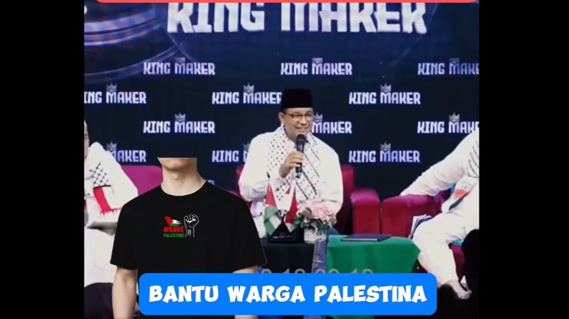 Video Anies dan UAS Jualan Kaos untuk Donasi ke Palestina Beredar di Medsos, Cek Faktanya