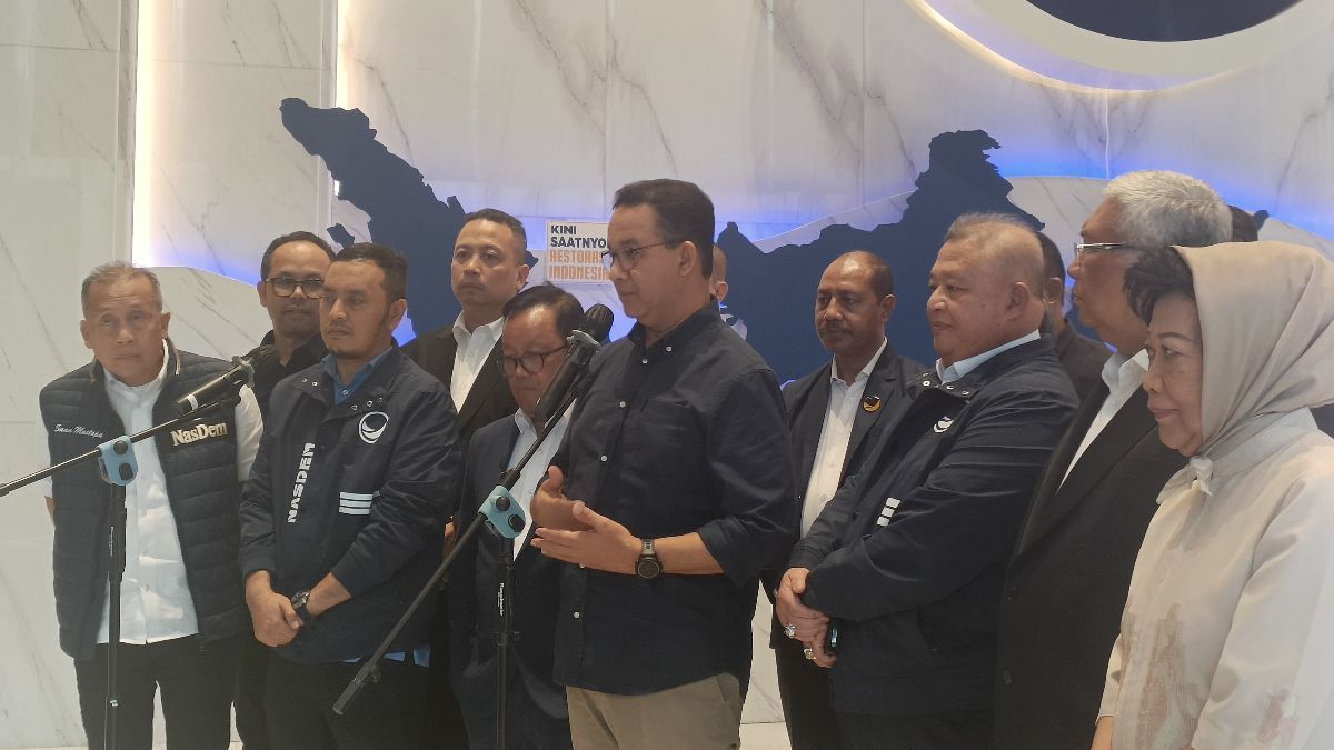 NasDem Resmi Usung Anies Jadi Cagub di Pilkada Jakarta 2024