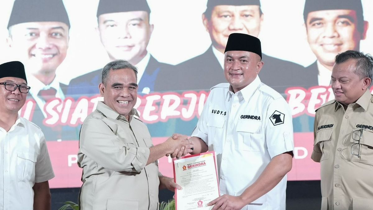 Gerindra Resmi Usung Rudy Susmanto Maju jadi Bakal Calon Bupati Bogor