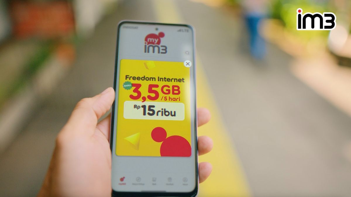 Ada Paket Kuota Internet Terbaru dari IM3, Beli Rp 15 Ribu Dapat 3,5 GB