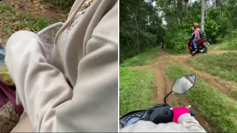 Akibat Hindari Razia, Wanita Ini Lewat Jalan Tikus hingga Tersesat di Kebun