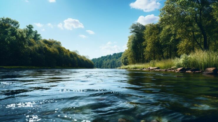 Sungai Terpendek Kedua Ternyata Ada di Indonesia, Airnya Jernih Cuma Punya Panjang 20 Meter