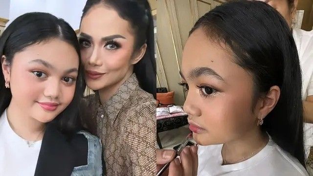 Amora Lemos Putri Kris Dayanti Bikin Pangling dengan Rambut Lurus, Disebut Mirip Aurel Hermansyah