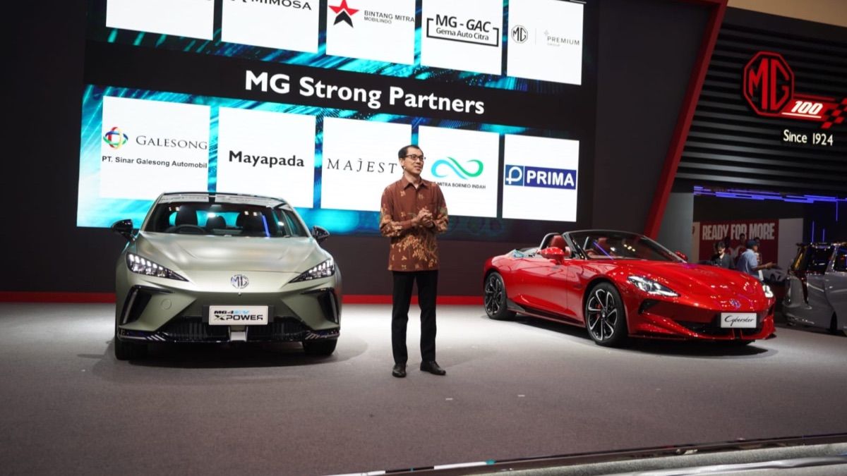 MG Cyberster EV Roadster Pertama di Dunia Resmi Diperkenalkan Di GIIAS 2024.