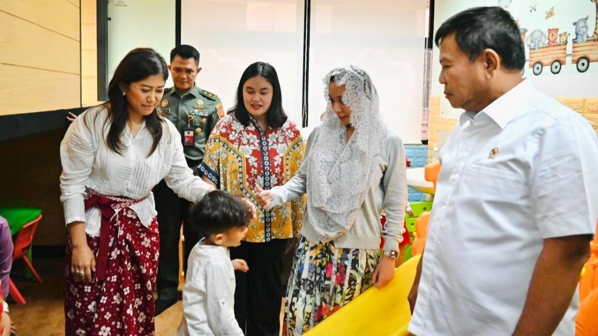 Komisi I DPR Tinjau Ruang Laktasi di Kemhan, Meutya Hafid: Bagian Implementasi UU KIA