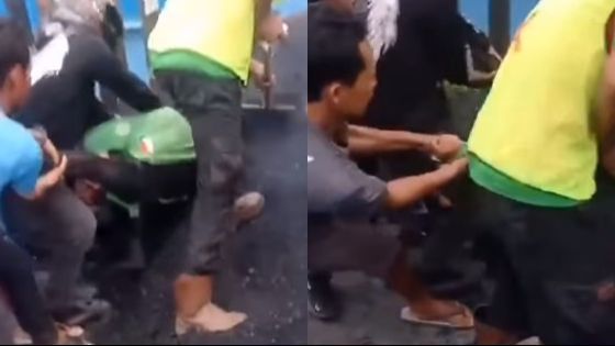 Viral Driver Ojol Tertimbun Aspal Panas saat Tunggu Penumpang, Begini Nasibnya Sekarang