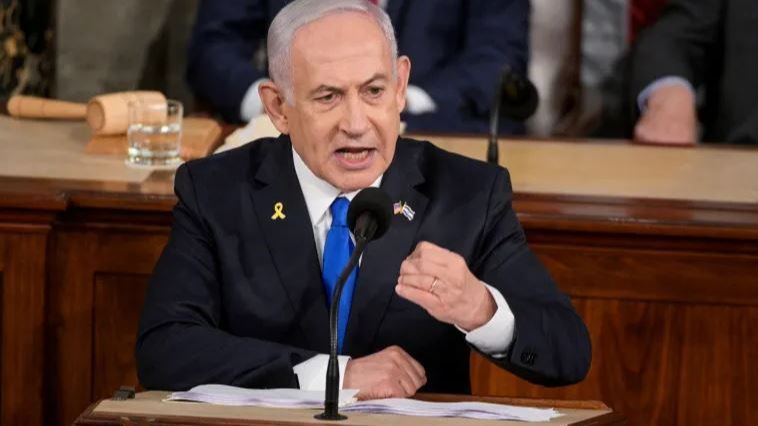 Penuh Klaim dan Kebohongan, Pidato Netanyahu di Depan Kongres AS Disambut Tepuk Tangan Riuh Hadirin