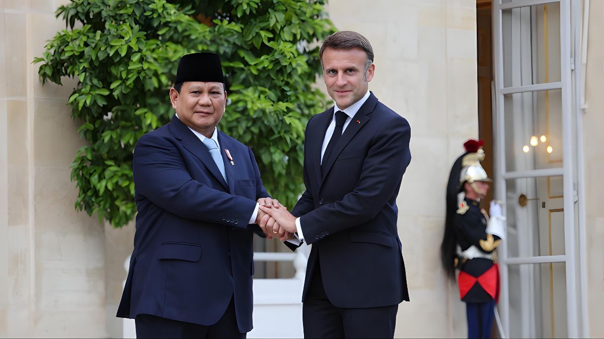 Prabowo Temui Presiden Macron di Istana Elysee Prancis, Ini Isu Penting yang Dibahas