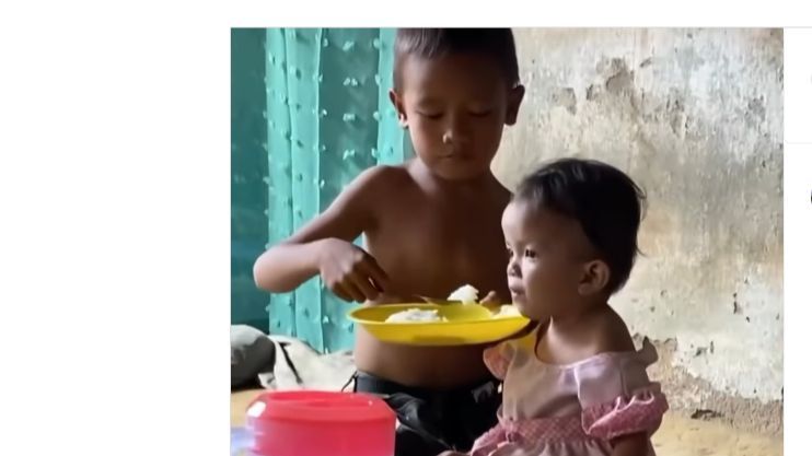 Nasib Pilu Kakak Beradik Tinggal Sebatang Kara Ditinggal Ortu, Hidup Berdua di Gubuk Tak Layak Huni