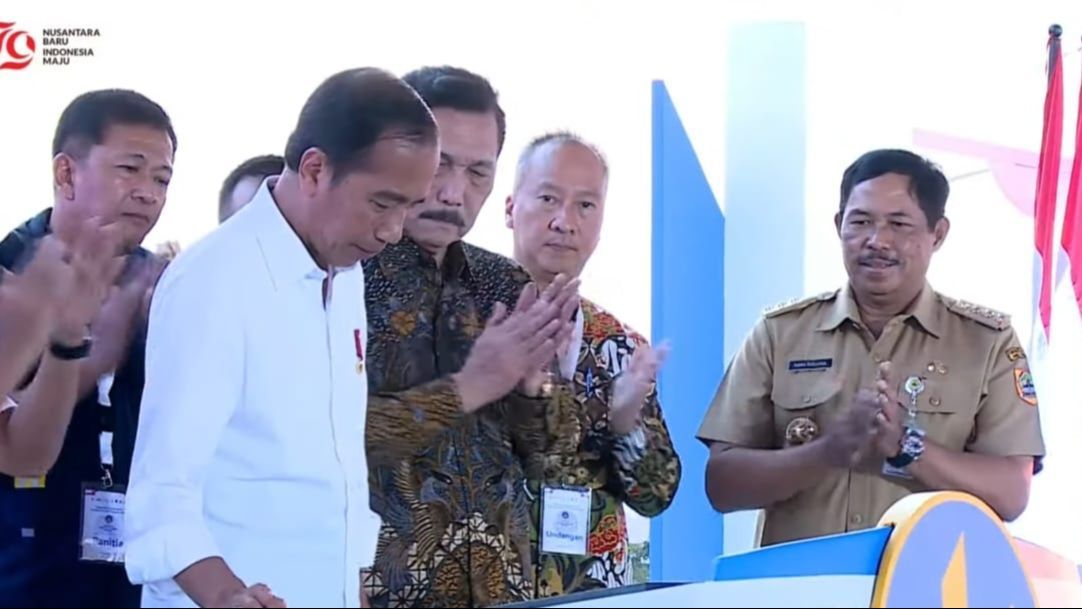 Jokowi Resmikan Kawasan Industri Terpadu Batang Jawa Tengah, Titip Pesan untuk Luhut dan Bahlil