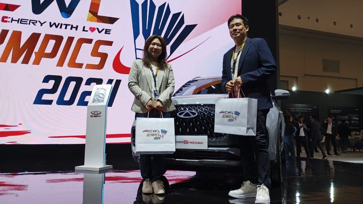 Di GIIAS 2024, Alan-Susi membawa semangat Olimpiade bersama Komunitas Chery.