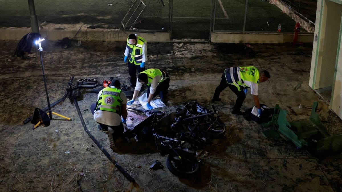 FOTO: Serangan Roket Misterius Hantam Dataran Tinggi Golan yang Diduduki Israel, 11 Tewas