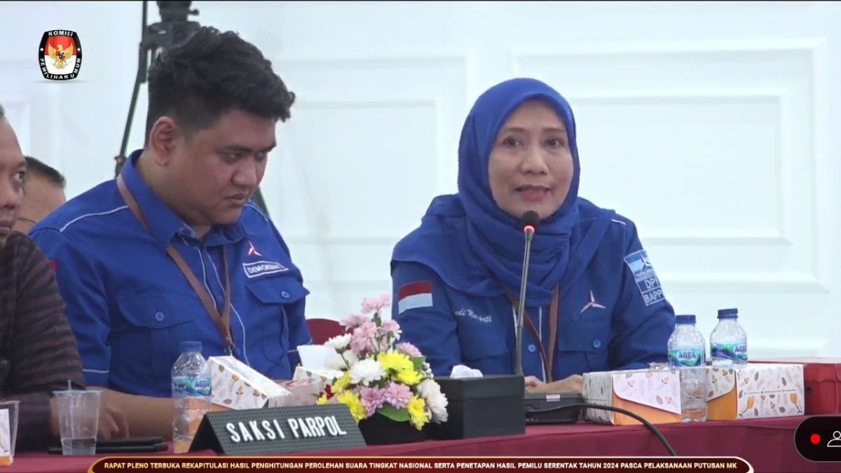 Rapat Pleno Rekap Suara Pemilu Usai Putusan MK, Demokrat Beri Catatan Khusus