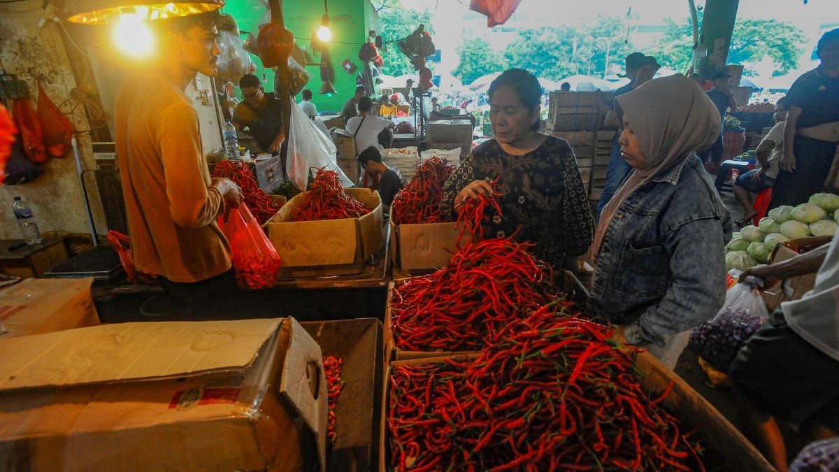 Harga Pangan Terus Naik, Cabai Rawit Merah Tembus Rp70.000 per Kg