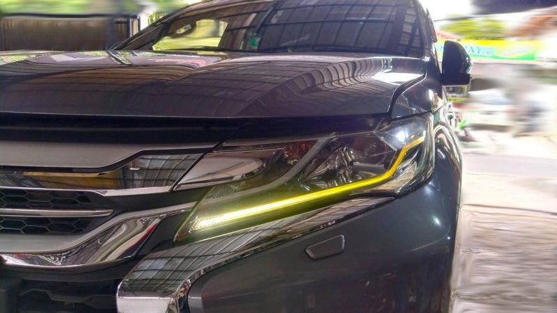 Solusi Lampu LED DRL Pajero Sport yang Cepat Menguning dan Mati