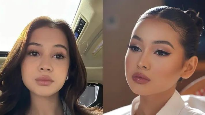 8 Potret Menawan Sandrina Michelle dengan Latina Makeup, Bulu Mata Lentik dan Full Lips