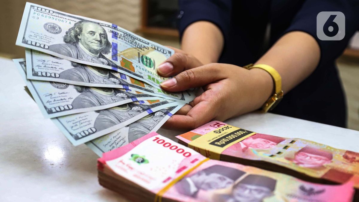 Nilai Tukar Rupiah Ditutup Menguat Di level Rp16.371 Per Dolar AS