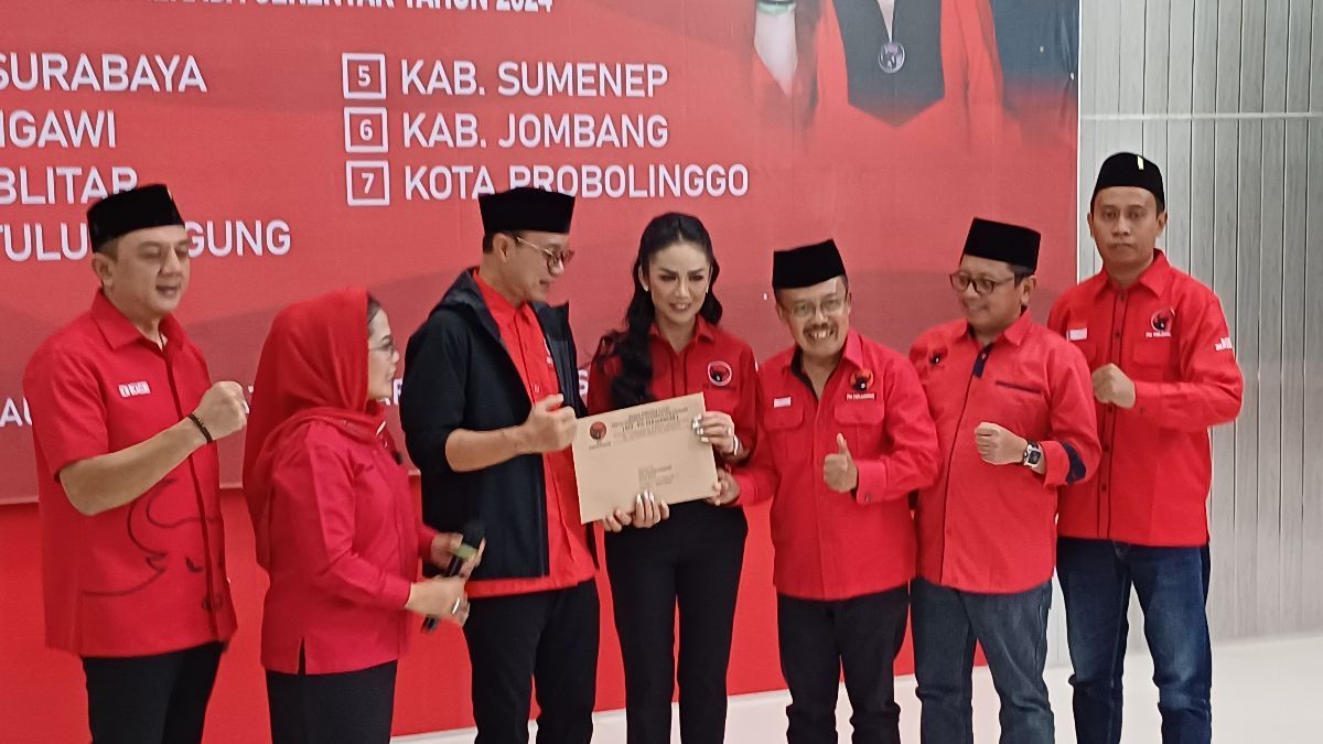 PDIP Serahkan 7 Rekomendasi Bakal Calon Kepala Daerah, Krisdayanti Dijagokan di Pilkada Batu