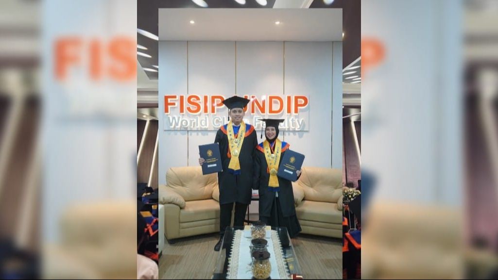 8 Potret Bahagia Chacha Frederica dan Suami saat Momen Wisuda, Sama-sama Lulus Kuliah S2 dari Universitas Diponegoro