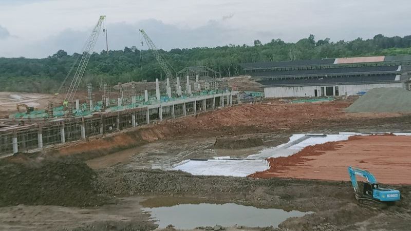 Gara-Gara Cuaca Buruk, Pembangunan Bandara di IKN Mangkrak