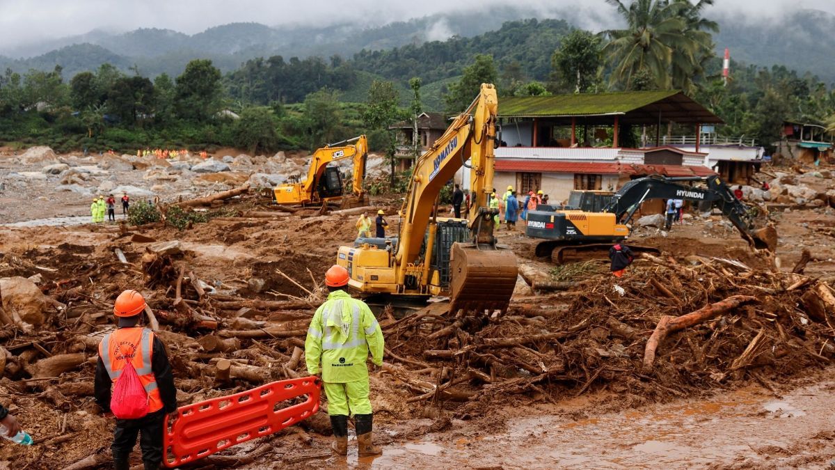 FOTO: Tragis, Banjir dan Tanah Longsor di India Tewaskan Puluhan Orang, Ratusan Masih Hilang