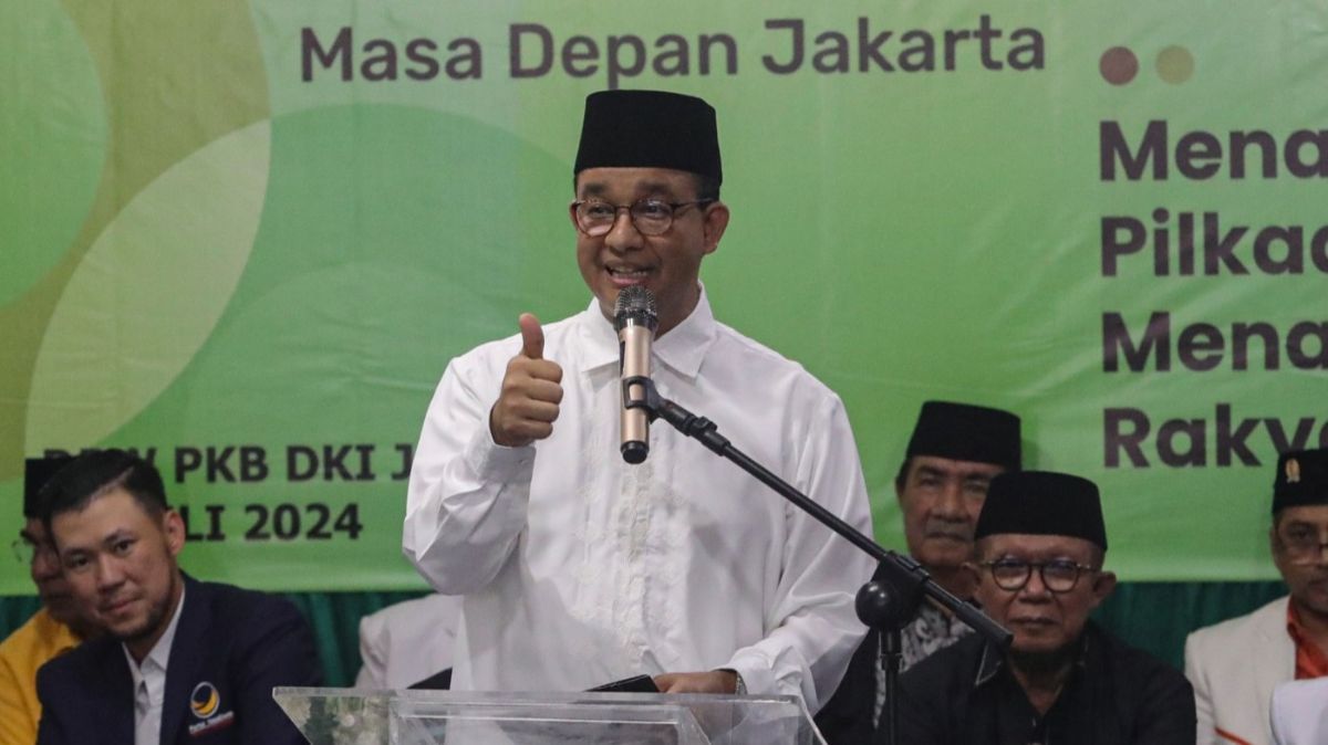 Berpeluang Duet dengan Jusuf Hamka, Ini Respons Anies