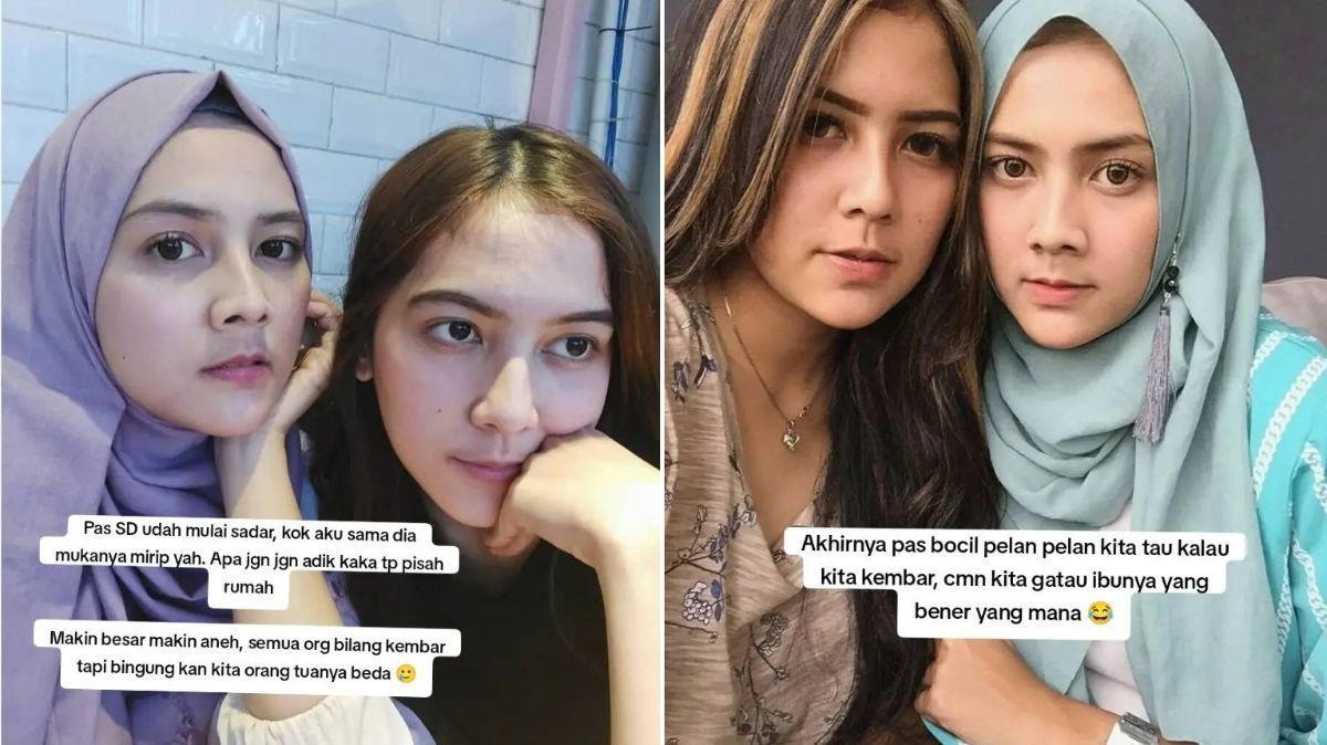 Sering Dikira Kembar dari Kecil, Dua Wanita Ini Kaget usai Temui Fakta Mengejutkan