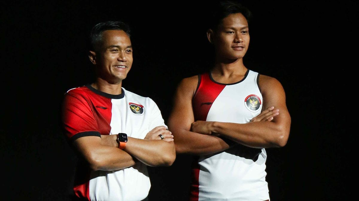 FOTO: Simpel dan Elegan! Ini Penampakan Jersey Tim Indonesia untuk Olimpiade 2024 yang Dirancang Anak Prabowo