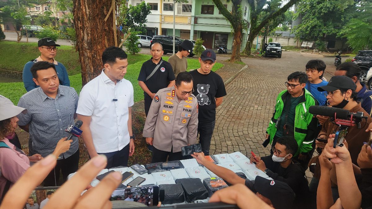 Dua Sosok Ini Diburu Terkait Penyelundupan 45 Kilogram Sabu dari Kurir yang Ditangkap di RS Fatmawati