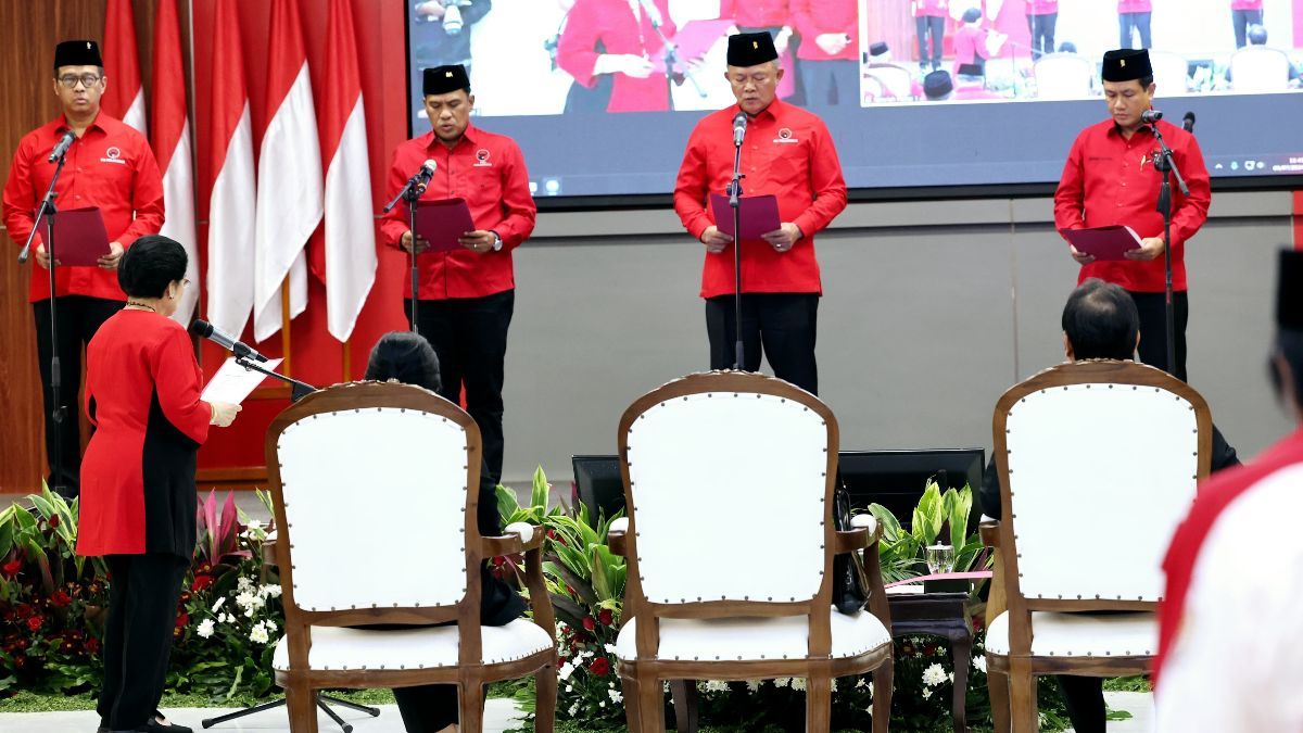 Megawati Lantik Jenderal Mantan Kepala BNPB dan Eks Gubernur Lemhannas jadi Pengurus PDIP