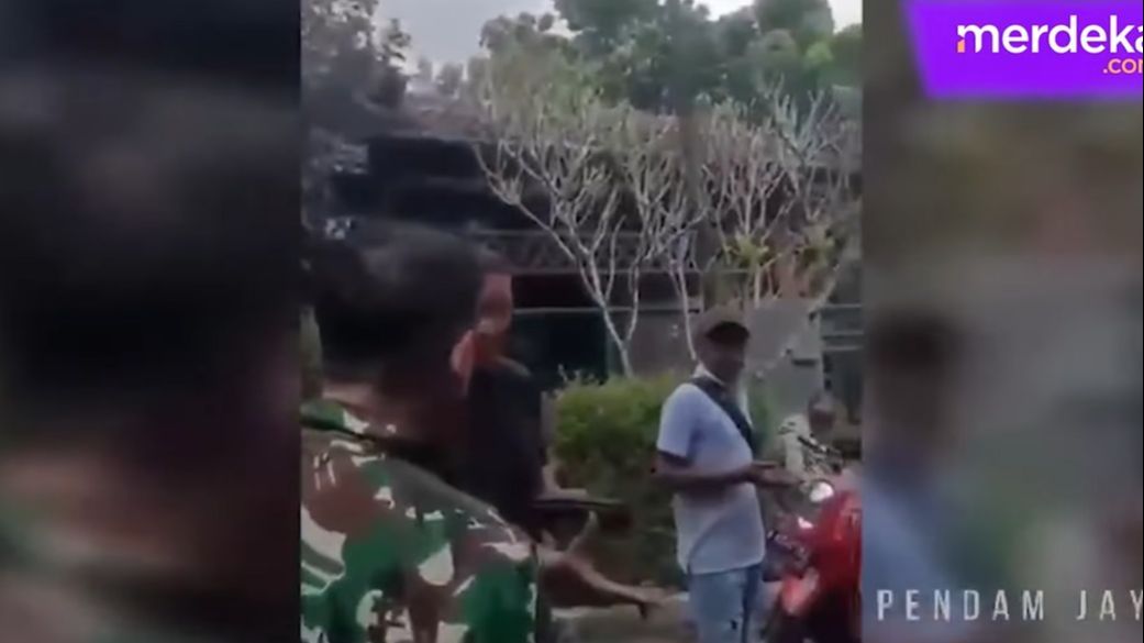 VIDEO: Murka Babinsa TNI Berteriak Keras Usir Debt Collector Resahkan Warga di Depok