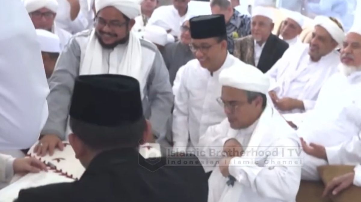 Anies Baswedan Jadi Saksi Pernikahan Putri ke-7 Rizieq Shihab