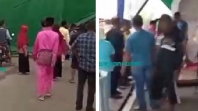 Viral Pernikahan Tutup Jalan Umum di Pontianak, Ada Pemotor yang Nekat Menerobos