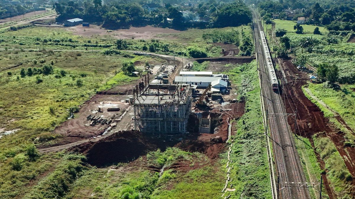 FOTO: Mengintip Proyek Stasiun KRL Paling Megah di Tangerang Dibangun Tanpa APBN, Siap Layani 20 Ribu Penumpang