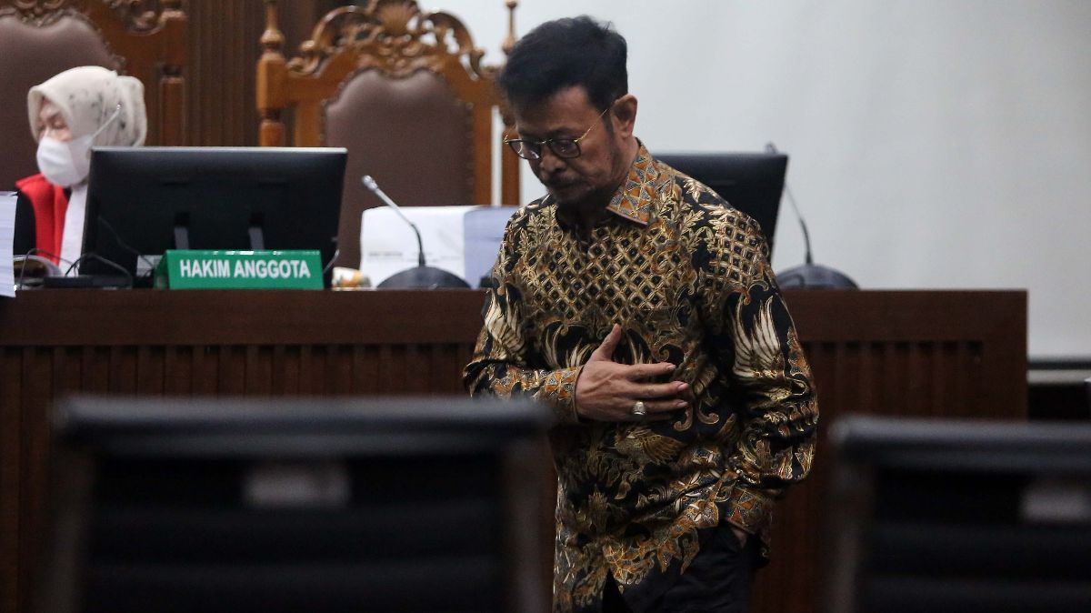 Ini Permohonan SYL Jelang Sidang Putusan Kasus Dugaan Korupsi di Kementan