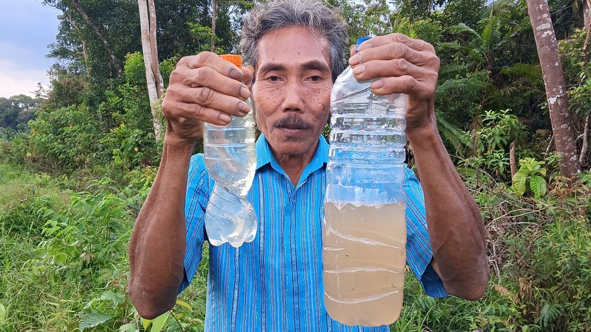 Sungai di Jambi Diduga Tercemar Limbah Pabrik CPO, Warga Alami Gatal-Gatal