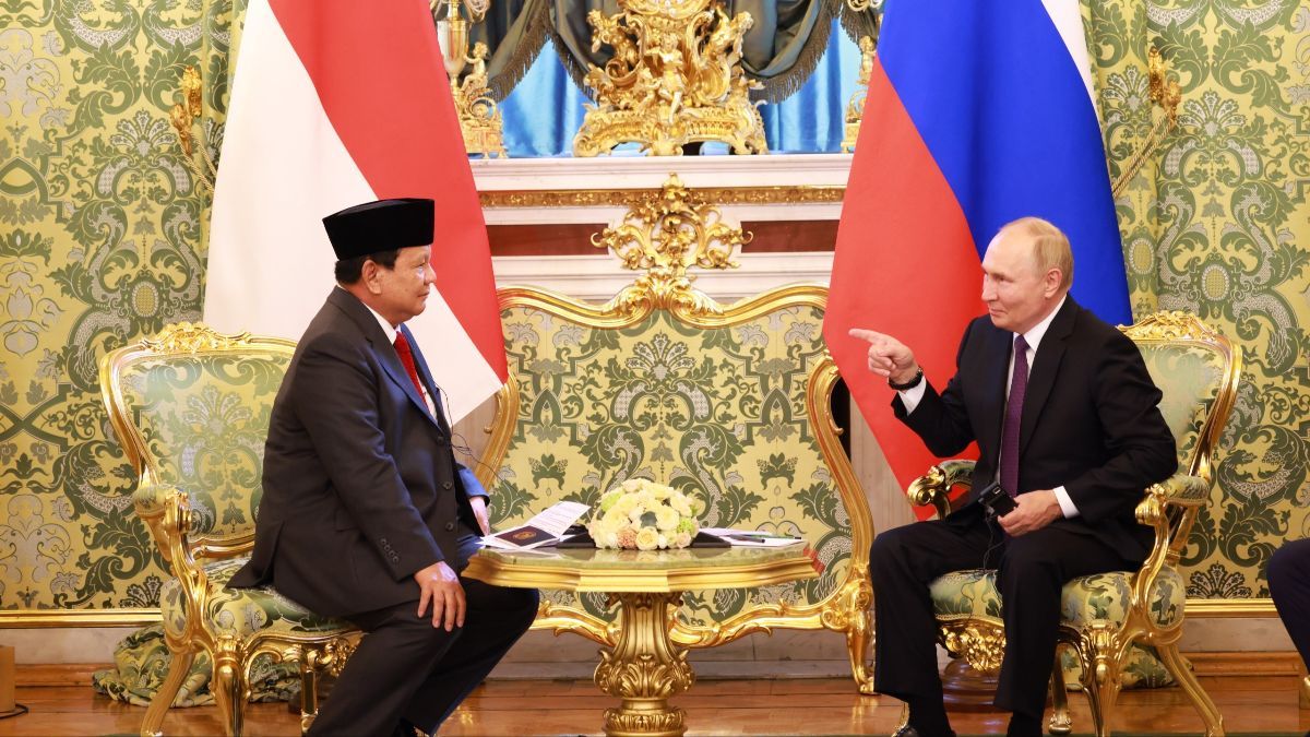 Bertemu Presiden Putin, Prabowo Sebut Rusia Teman Baik