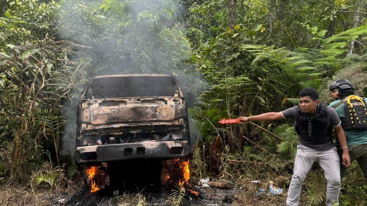 Kronologi KKB Adang Truk di Yahukimo, Sopir Dibunuh, Nasib Belasan Penumpang Belum Diketahui