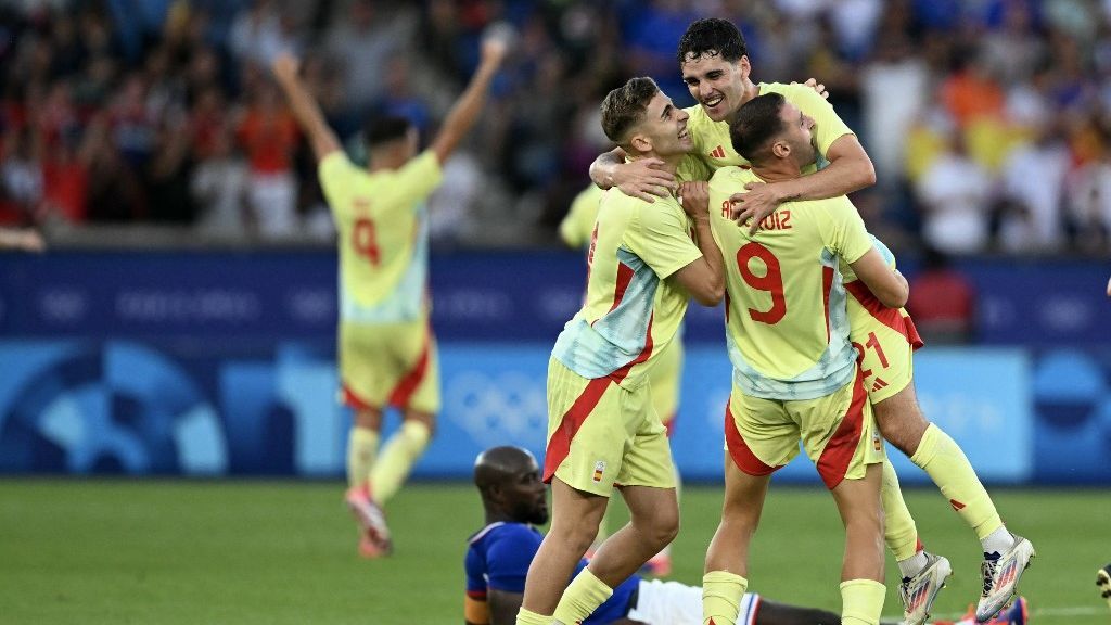 FOTO: Drama 8 Gol! Spanyol Gilas Prancis dan Raih Medali Emas Olimpiade 2024