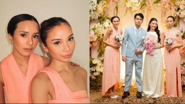 8 Potret Beby Tsabina dan Sephora yang Anggun Sebagai Bridesmaid di Pernikahan Cassandra Lee dan Ryuken Lee