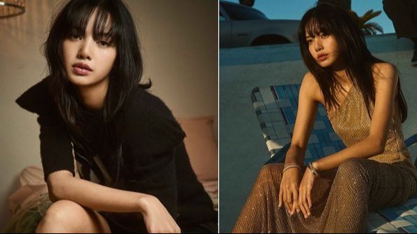 Pakai Dress Transparan, Berikut Ini 8 Potret Cantik Lisa BLACKPINK di Cover Majalah ELLE USA