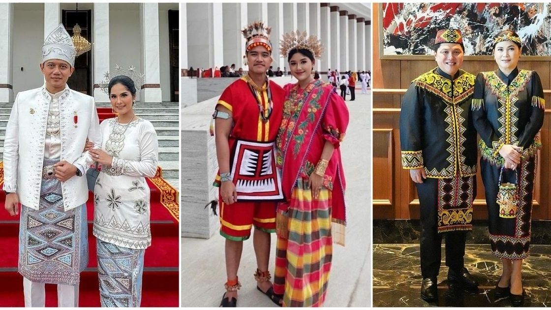 FOTO: Cantiknya Istri-Istri Pejabat dan Politisi Saat Upacara HUT RI di IKN, Ada yang Dapat Sepeda dari Jokowi