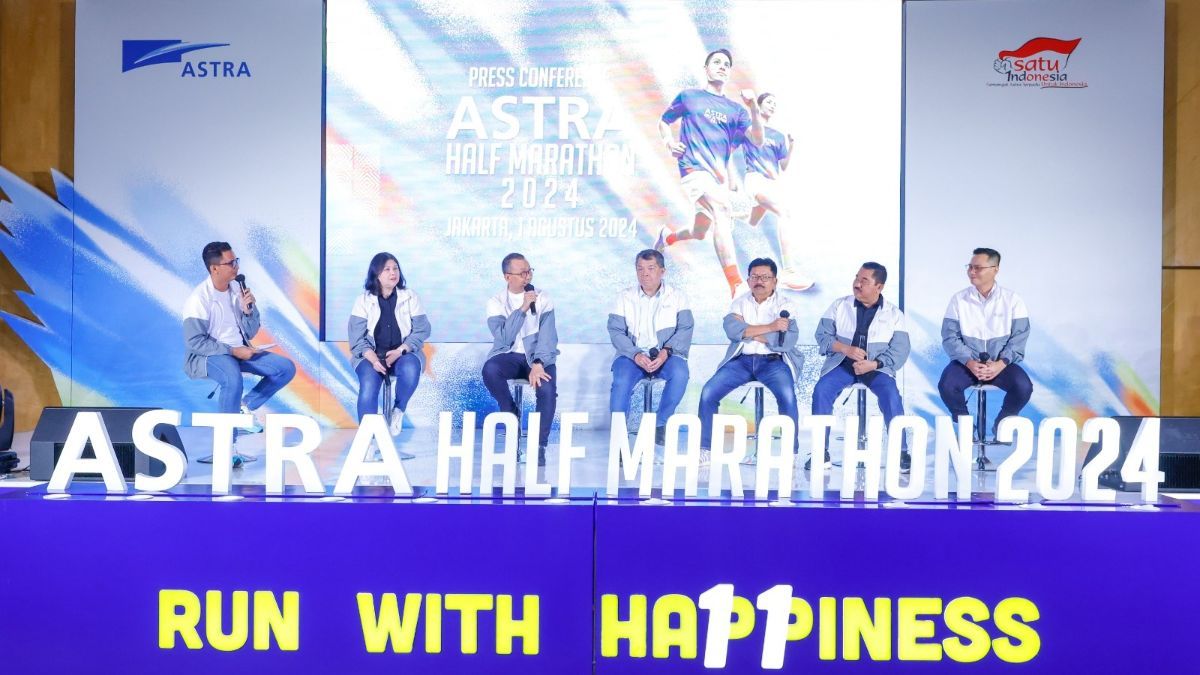 Run With Happiness, Astra Half Marathon 2024 Kampanyekan Pola Hidup Sehat Hingga Peduli Lingkungan