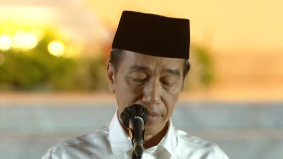 VIDEO: Banjir Air Mata, Presiden Jokowi Nangis Minta Maaf Kepada Rakyat Jelang Lengser