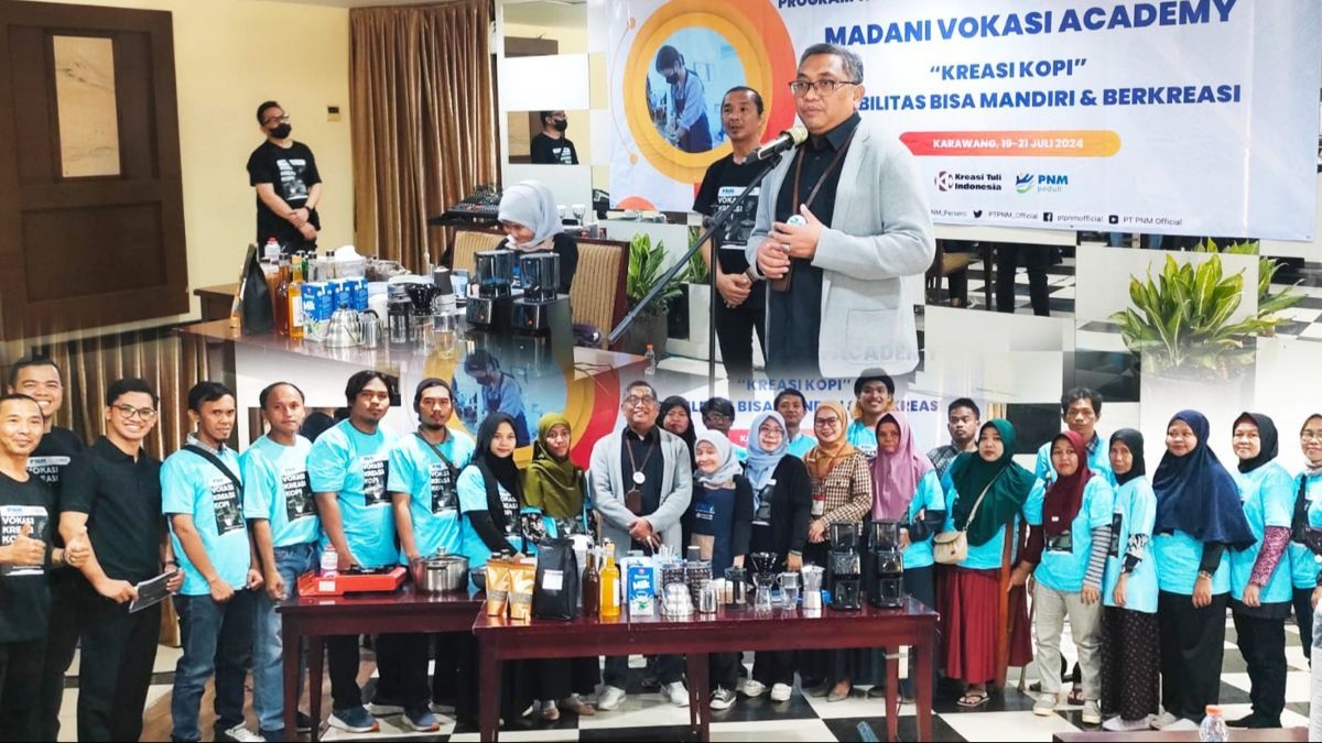 PNM Luncurkan Madani Vokasi Academy, Latih Disabilitas Kreasikan Kopi