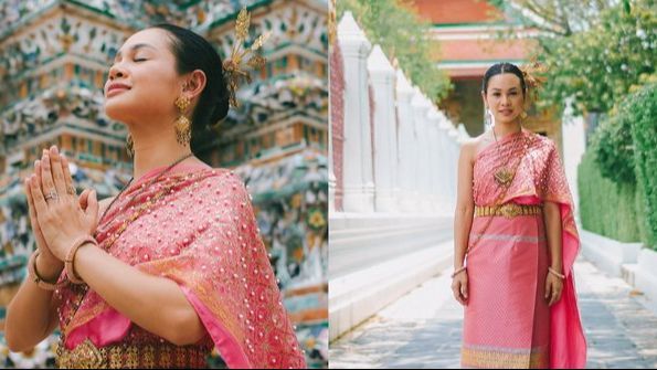 8 Gaya Andien dalam Baju Tradisional Thailand, Kecantikannya Semakin Mencuri Perhatian